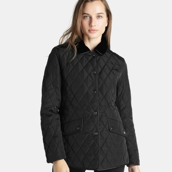 Lauren Ralph Lauren Jackets & Blazers - Lauren Women Black Quilted Jacket Size S